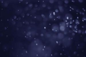 Bokeh blue abstract bokeh blur background photo