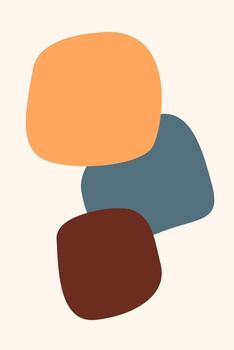 fondo de patrón de forma minimalista abstracta. vector