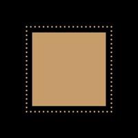 Boho Minimalist Beige Gold Symbol Silhouette. Boho Poster Print Template. Boho Graphic Element Icon Pattern Background vector