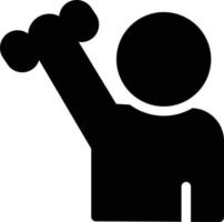 dumbbell exercise vector illustration on a background.Premium quality symbols.vector icons for concept and graphic design.