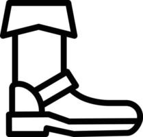 Boot vector illustration on a background.Premium quality symbols.vector icons for concept and graphic design.