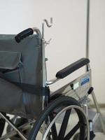 wheelchair patient in hospital photo