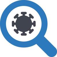 search virus vector illustration on a background.Premium quality symbols.vector icons for concept and graphic design.