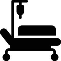 patient bed vector illustration on a background.Premium quality symbols.vector icons for concept and graphic design.