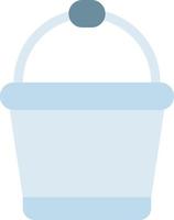 bucket vector illustration on a background.Premium quality symbols.vector icons for concept and graphic design.