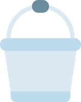 bucket vector illustration on a background.Premium quality symbols.vector icons for concept and graphic design.