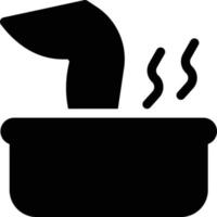ilustración de vector de bañera de vapor en un fondo. símbolos de calidad premium. iconos vectoriales para concepto y diseño gráfico.
