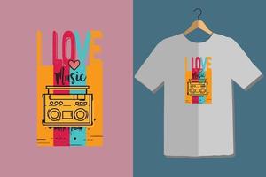 I love music and best t-shirt design.