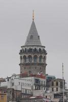 Torre de Gálata en Estambul, Turquía foto