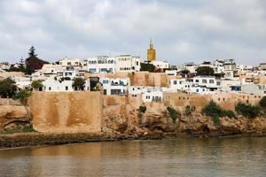 kasbah de los udayas en rabat, marruecos foto