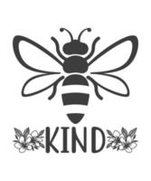 Be kind t shirt design vector