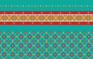 Abstract geometric and tribal patterns, usage design local fabric patterns, Design inspired by indigenous tribes. geometric Vector illustration