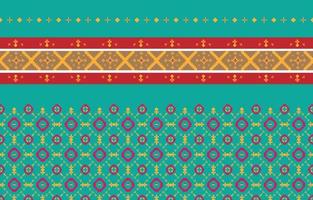 Abstract geometric and tribal patterns, usage design local fabric patterns, Design inspired by indigenous tribes. geometric Vector illustration