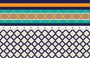 Abstract geometric and tribal patterns, usage design local fabric patterns, Design inspired by indigenous tribes. geometric Vector illustration
