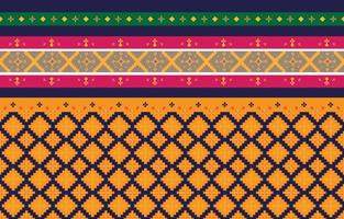 Abstract geometric and tribal patterns, usage design local fabric patterns, Design inspired by indigenous tribes. geometric Vector illustration