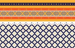Abstract geometric and tribal patterns, usage design local fabric patterns, Design inspired by indigenous tribes. geometric Vector illustration