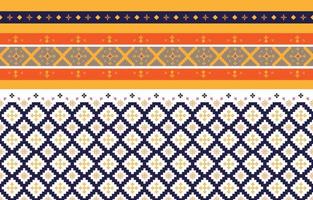 Abstract geometric and tribal patterns, usage design local fabric patterns, Design inspired by indigenous tribes. geometric Vector illustration