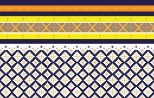Abstract geometric and tribal patterns, usage design local fabric patterns, Design inspired by indigenous tribes. geometric Vector illustration