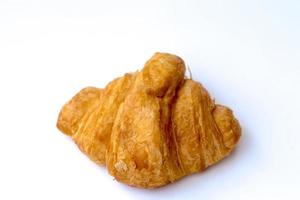 Mini croissant on white background, isolated. photo