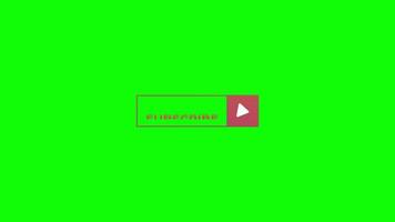 Green Screen Subscriber Button. New Style Subscriber Button Green Screen Templet. Subscribe Animation video