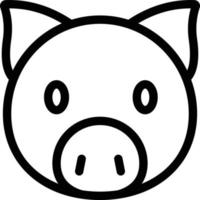 pig vector illustration on a background.Premium quality symbols.vector icons for concept and graphic design.