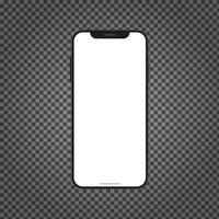 Realistic Smartphone Interface vector