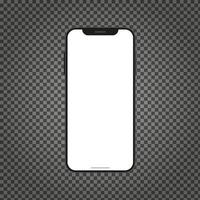 Realistic Smartphone Interface vector