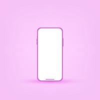 Smartphone Empty Interface vector