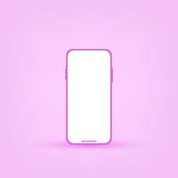 Smartphone Empty Interface vector