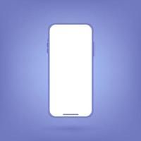 3D Smartphone Interface vector