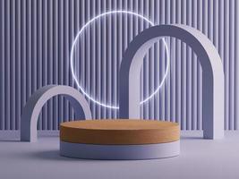 Premium Product Photography Background Platform 3d rendering photo