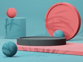 Premium Product Photography Background Platform 3d rendering photo