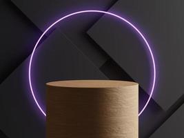 Premium Product Photography Background Platform 3d rendering photo