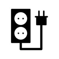 Illustration Vector Graphic of Plug In Icon