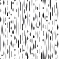 Abstract irregular stripes line blots seamless pattern. Ornamental flourish drawn texture. Abstract backdrop with chaotic flowing dots. Artistic stylish tiled background vector