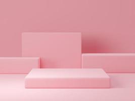 Premium Product Photography Background Platform 3d rendering photo