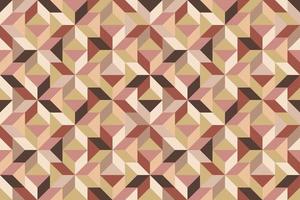 Abstract geometric mosaic seamless pattern. Stylish multicolor ornament of geometrical shapes vector