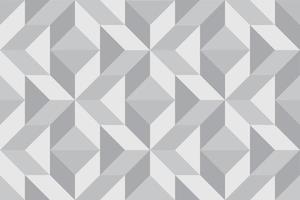 Abstract geometric seamless pattern. Stylish monochrome ornament of geometrical shapes vector