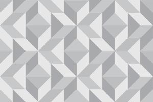 Abstract geometric seamless pattern. Stylish monochrome ornament of geometrical shapes vector