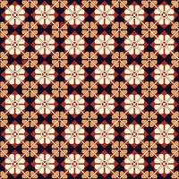 Abstract seamless pattern. floral ornament. Artistic geometric backdrop in arab orient style with Arabic, Turkish, Indian motifs. Great for fabric and textile, wallpaper background design vector