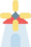 windmill vector illustration on a background.Premium quality symbols.vector icons for concept and graphic design.
