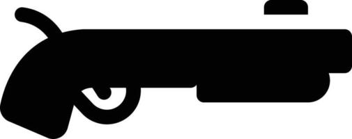 Ilustración de vector de rifle en un fondo. Símbolos de calidad premium. Iconos vectoriales para concepto y diseño gráfico.