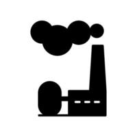 Illustration Vector Graphic of Factory Icon