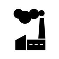 Illustration Vector Graphic of Factory Icon