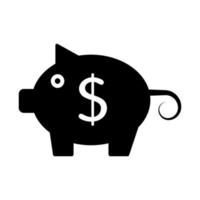 Illustration Vector Graphic of Piggy Bank Icon