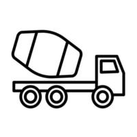 Illustration Vector Graphic of Truck Icon