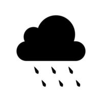 Illustration Vector Graphic of  Rain Icon