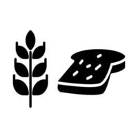 Illustration Vector Graphic of Bread Icon