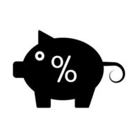 Illustration Vector Graphic of Piggy Bank Icon