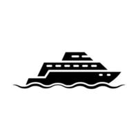 Illustration Vector Graphic of Yacht Icon